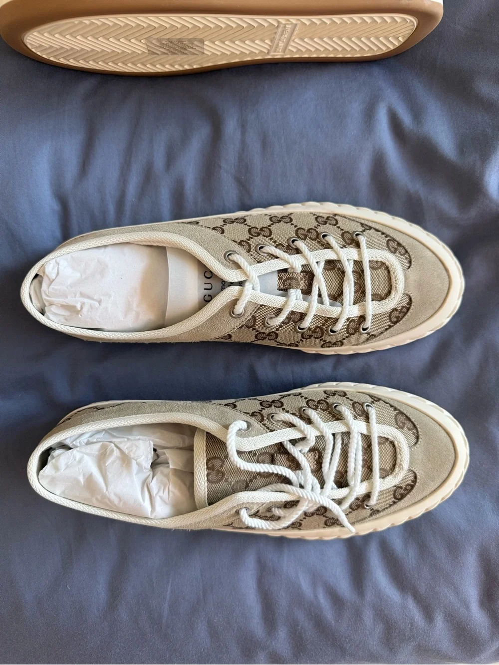 Gucci Tortuga Low-Top Sneaker (SKU: 738992-FABQA-9796)